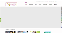 Desktop Screenshot of hotelesvf.com